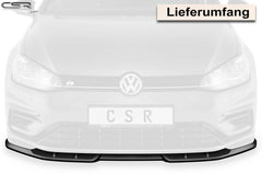 Front lip VW Golf 7 R (facelift 2017+)