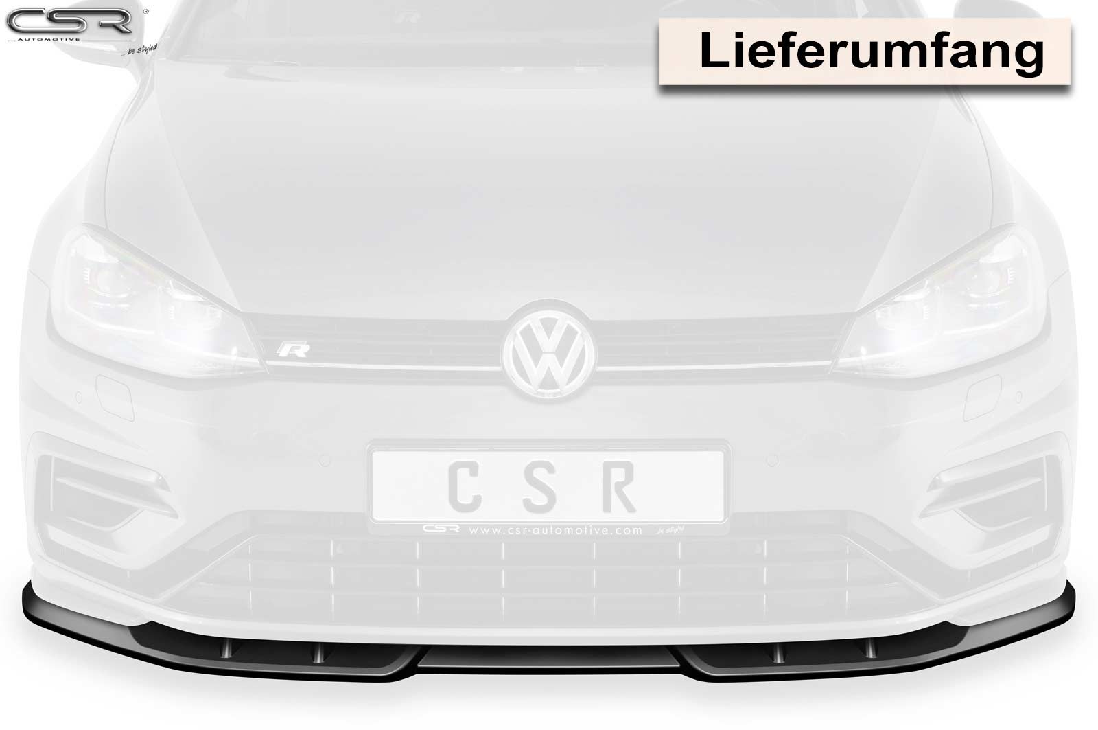 Predné lipo VW Golf 7 R (facelift 2017+)