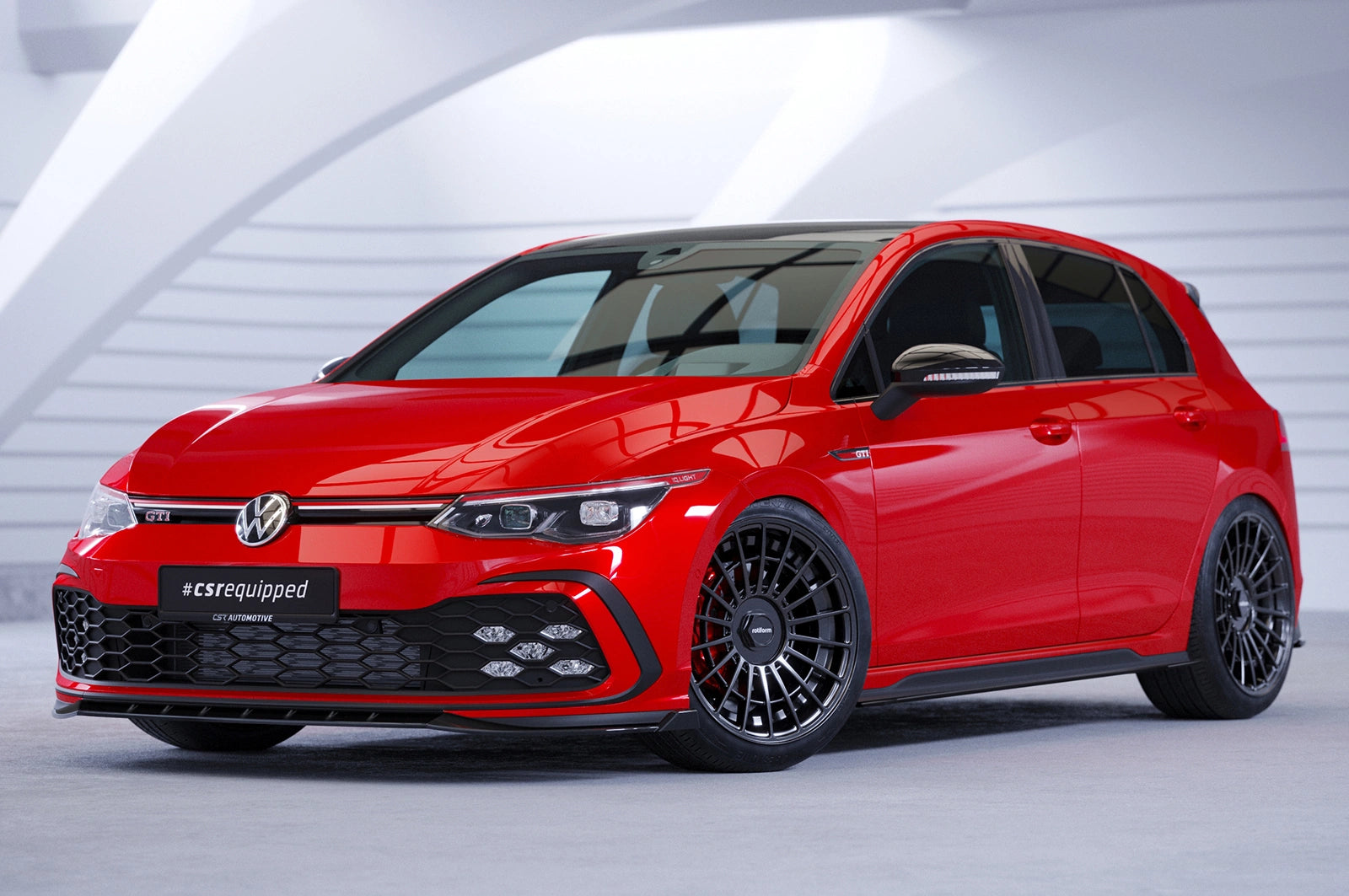 Predné lipo VW Golf 8 GTI / GTD / GTE / R-Line (2020+)