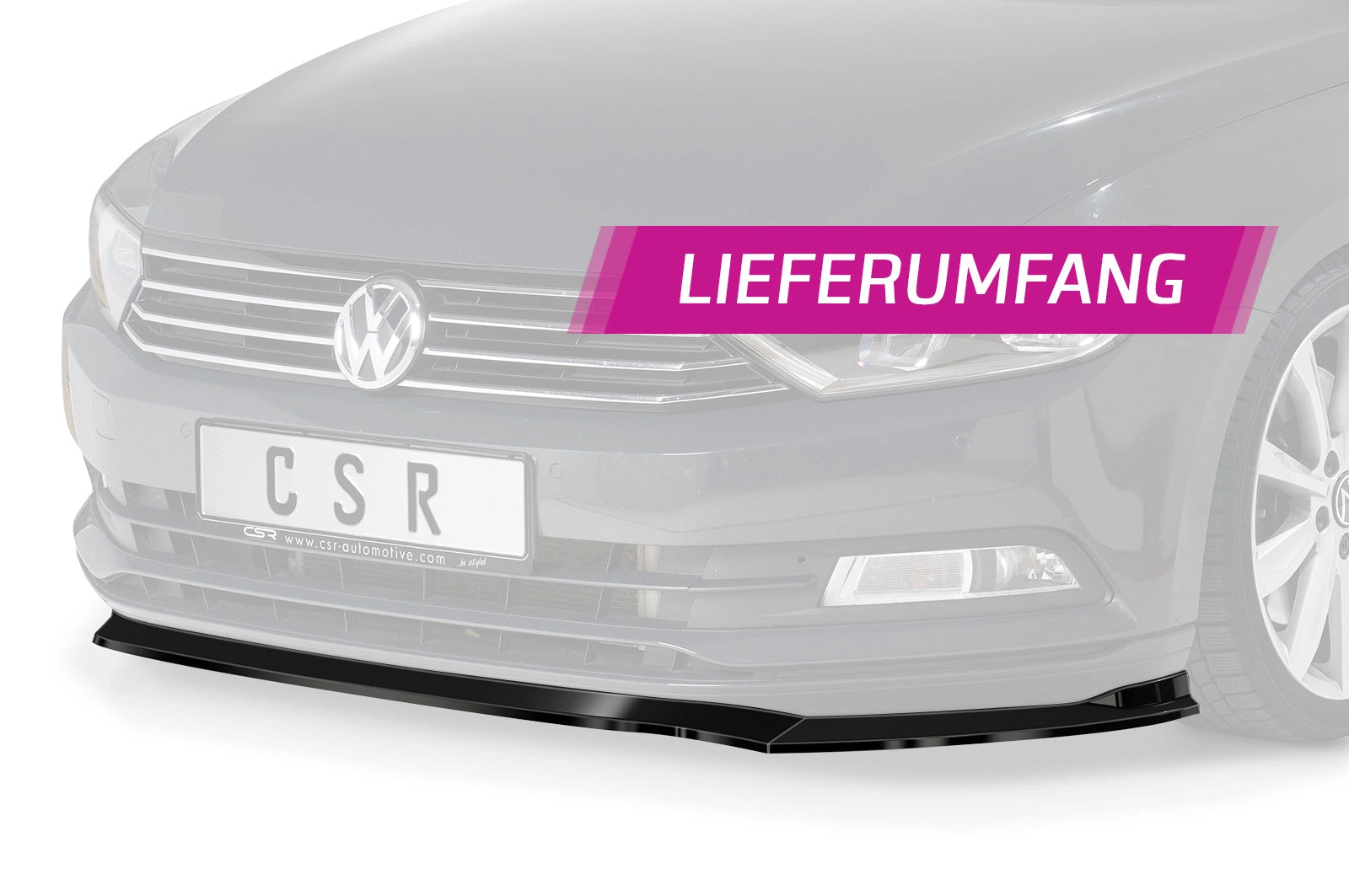 Predné lipo VW Passat B8 (3G) predfacelift (2014–2019)