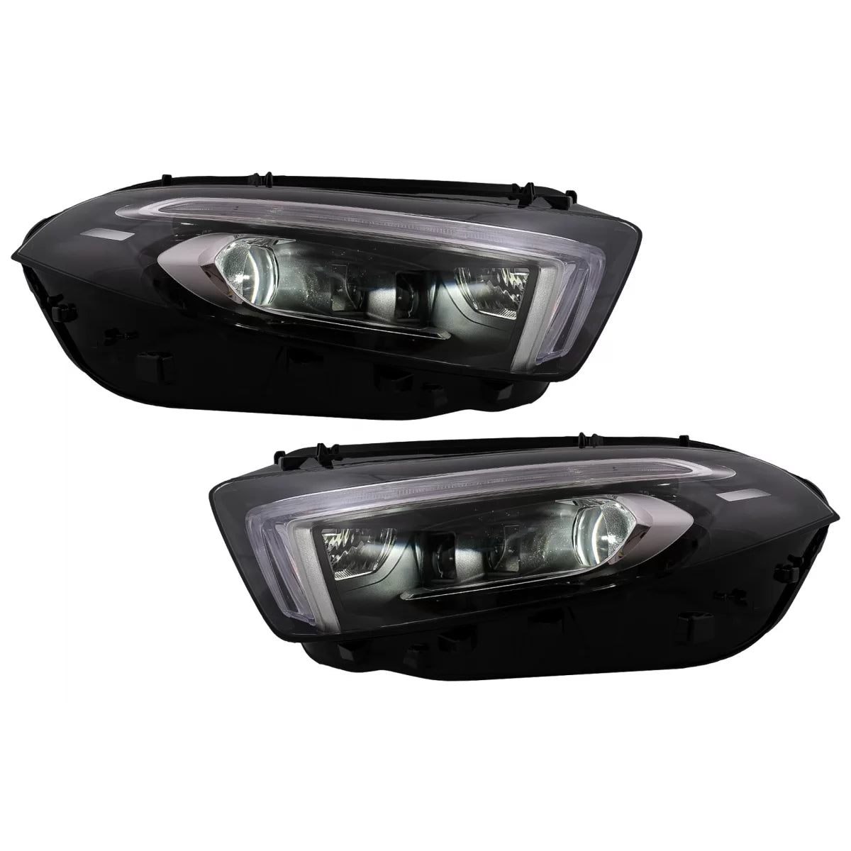 Full LED svetlomety pre Mercedes A W177 / V177 (18–22) – konverzia z Xenónu