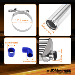 3 Turbo Kit 0.63 A/R + Intercooler + Piping 2.5” | Universal Turbo Kit 400HP+