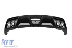 GT350 Rear Diffuser with Exhaust Tips for Ford Mustang (2015–2017)