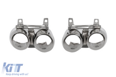 GT350 Rear Diffuser with Exhaust Tips for Ford Mustang (2015–2017)