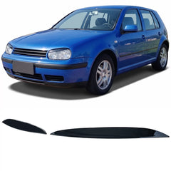 Mračítka Predných Svetiel "Evil Eye" VW Golf IV (1997-2003) - Piano Black (Lesklá Čierna)