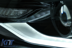 LED predné svetlá DRL pre Chevrolet Camaro Mk5 Facelift 2014–2015, dynamické smerovky, 2016+ look, set ľavé a pravé
