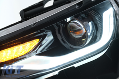 LED predné svetlá DRL pre Chevrolet Camaro Mk5 Facelift 2014–2015, dynamické smerovky, 2016+ look, set ľavé a pravé