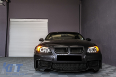 Angel Eyes svetlá BMW E90 E91 (2005-2008) – 2 Halo Rings čierne
