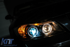 Angel Eyes svetlá BMW E90 E91 (2005-2008) – 2 Halo Rings čierne