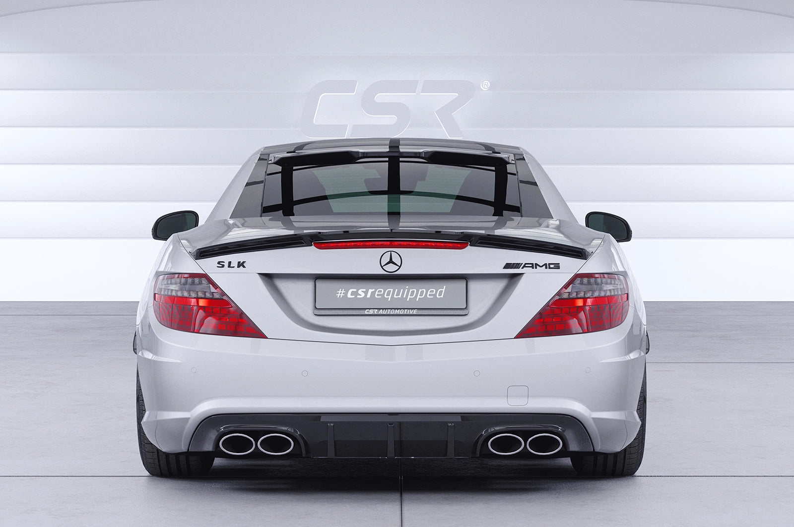Zadný strešný spoiler s ABE pre Mercedes-Benz SLK / SLC R172 Roadster