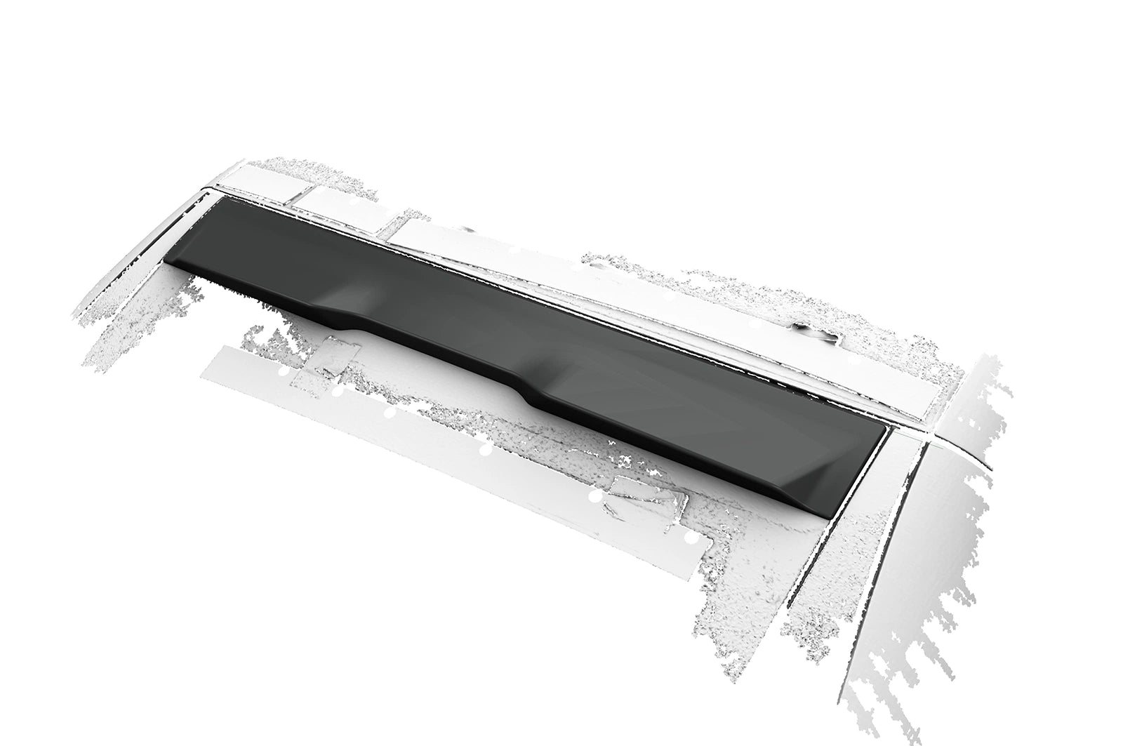 Zadný strešný spoiler s ABE pre Mercedes-Benz SLK / SLC R172 Roadster