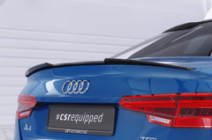 Rear spoiler Audi A4 B9 8W sedan from 2015