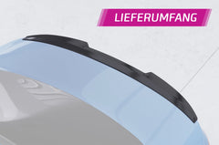 Rear spoiler Audi A4 B9 8W sedan from 2015