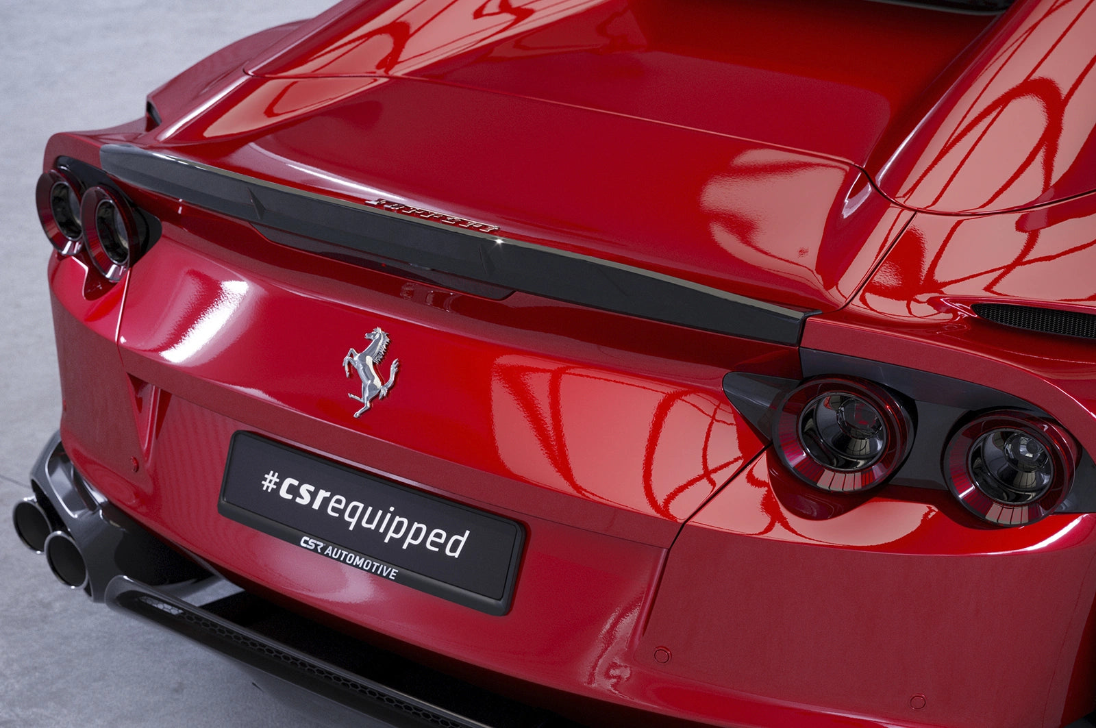 Zadný spoiler Ferrari 812 GTS ABE