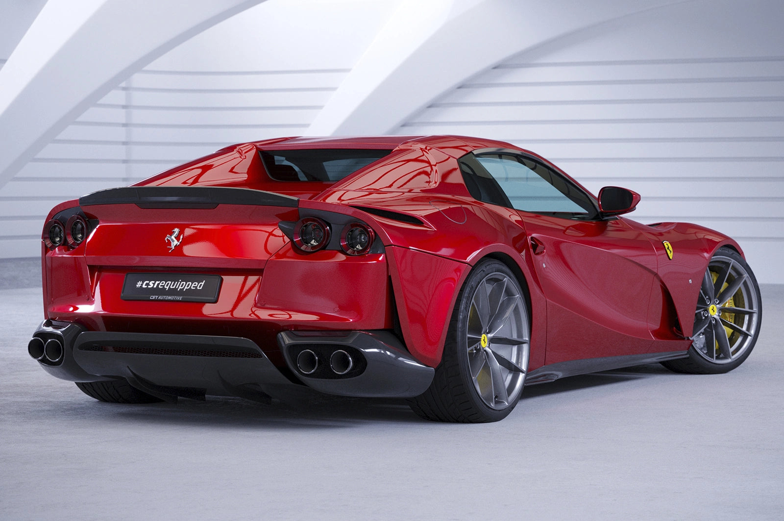 Zadný spoiler Ferrari 812 GTS ABE