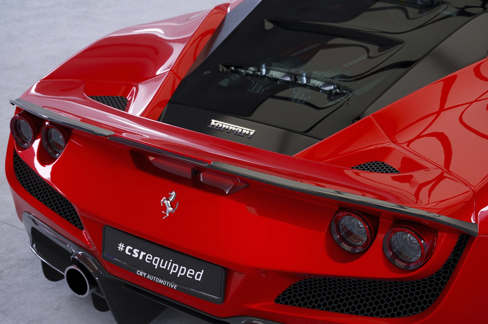 Zadný spoiler Ferrari F8 Tributo / Spider ABE