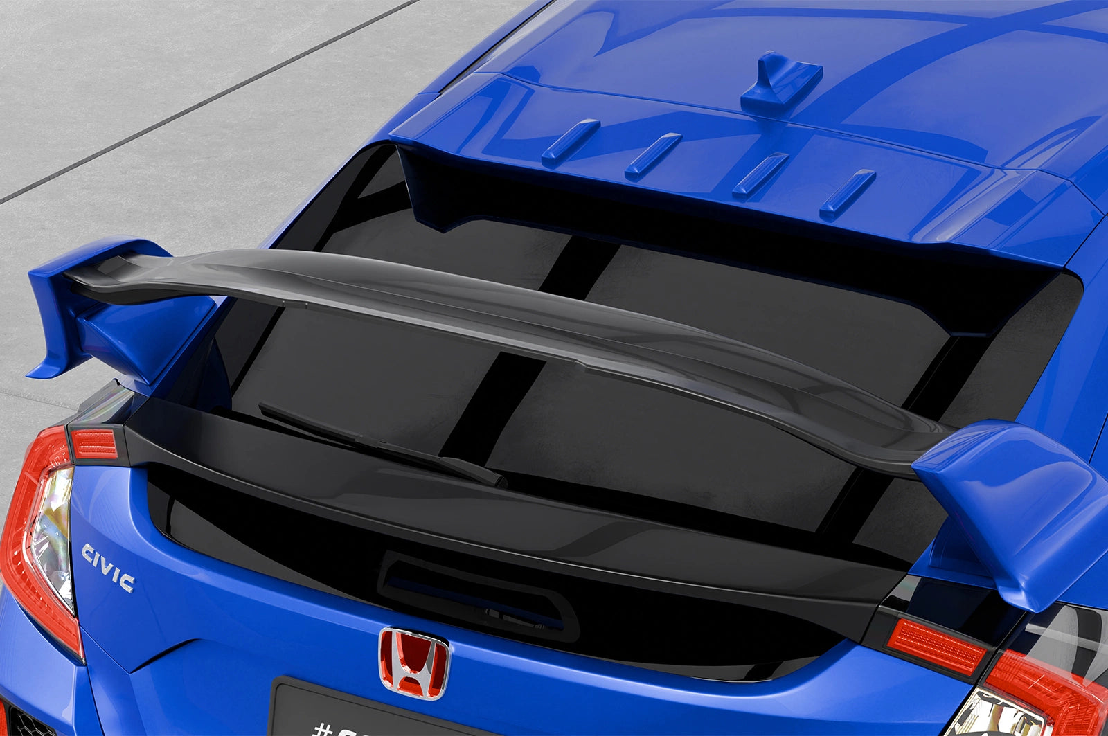 Zadný spoiler Honda Civic Type R FK8