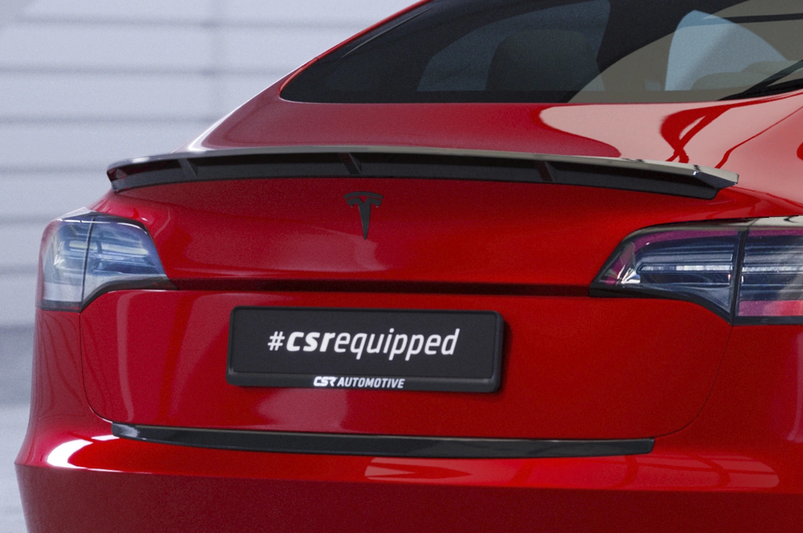 Zadný spoiler Tesla Model 3 2017+ (ducktail)