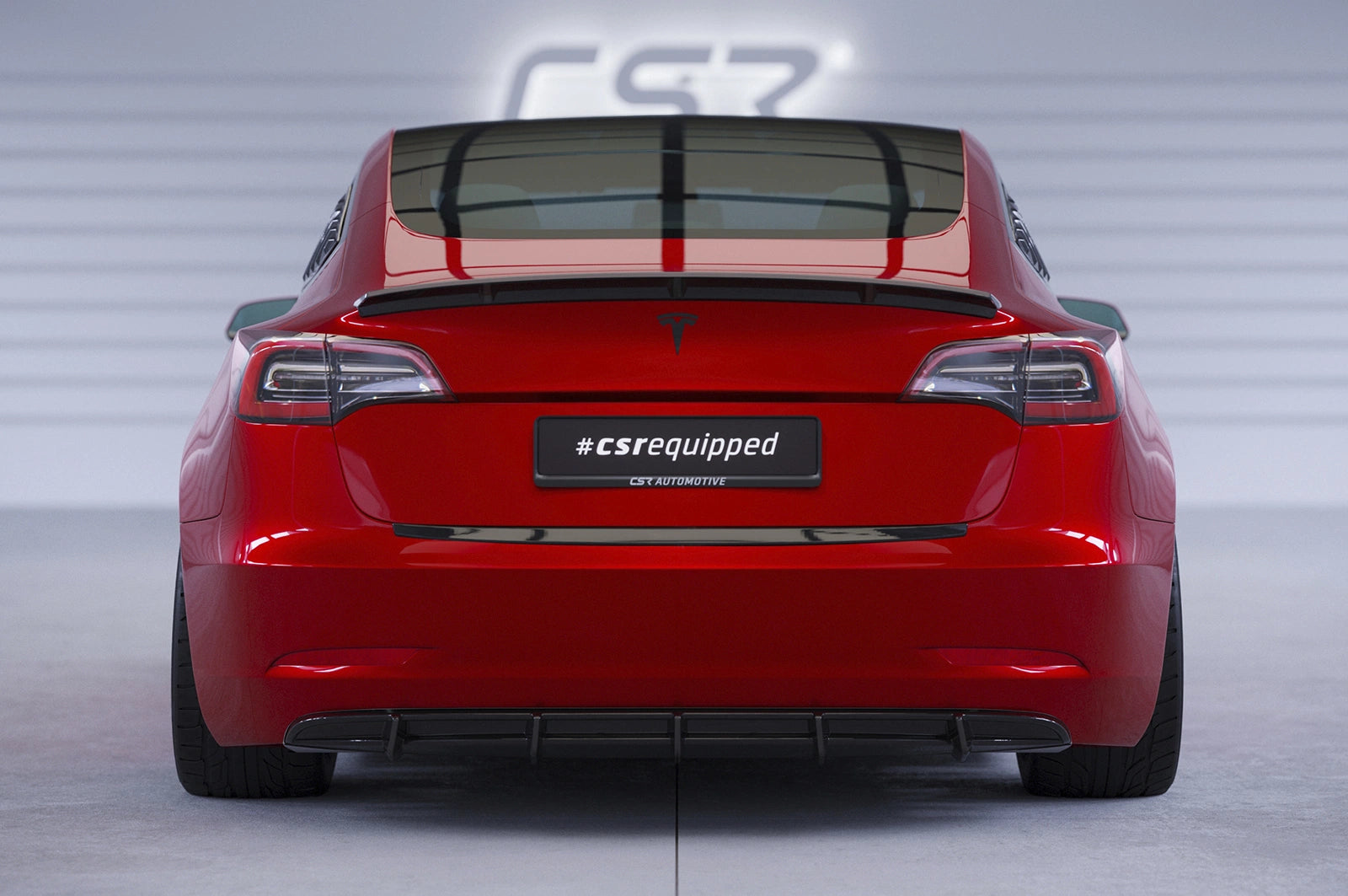 Zadný spoiler Tesla Model 3 2017+ (ducktail)