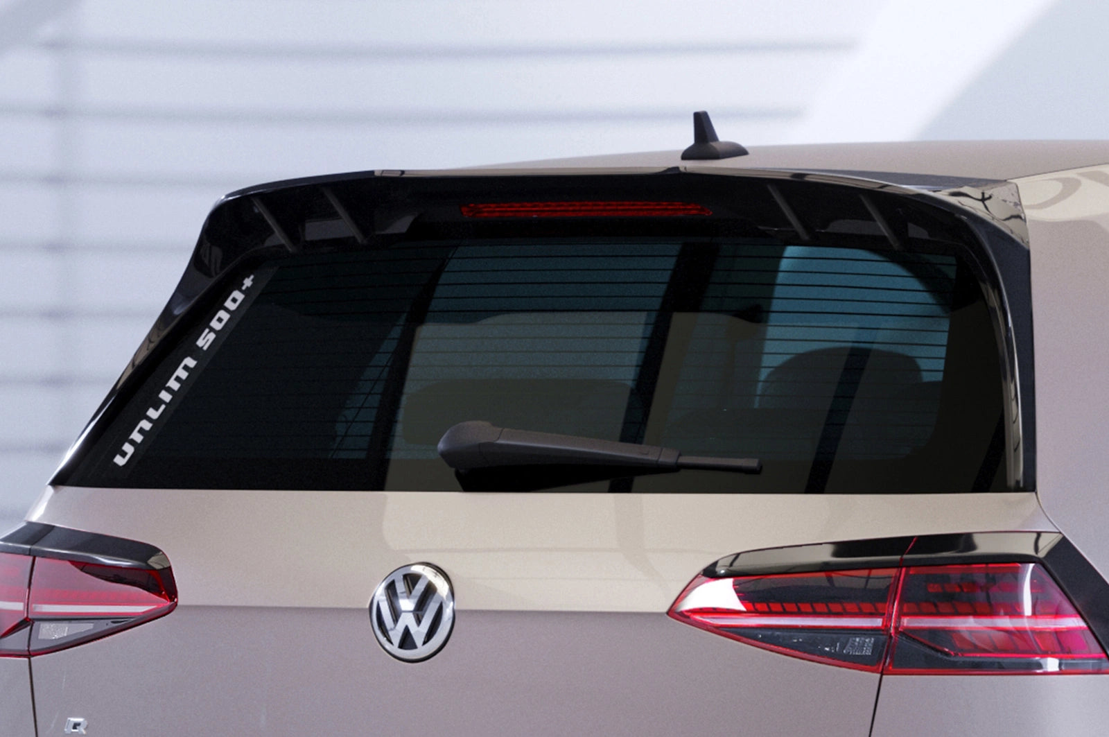 Zadný spoiler VW Golf 7 (GTI / GTD / GTE / R / R-Line, 2012–2021)