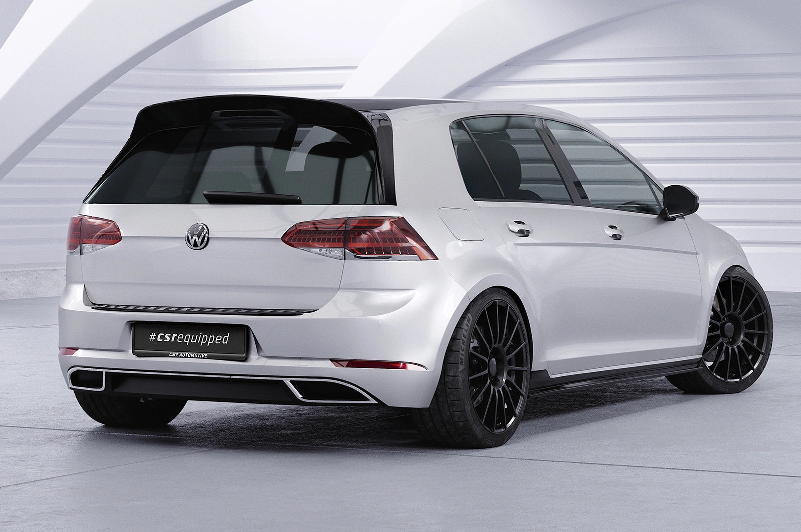 Zadný spoiler VW Golf 7 (základná verzia, 2012–2021)