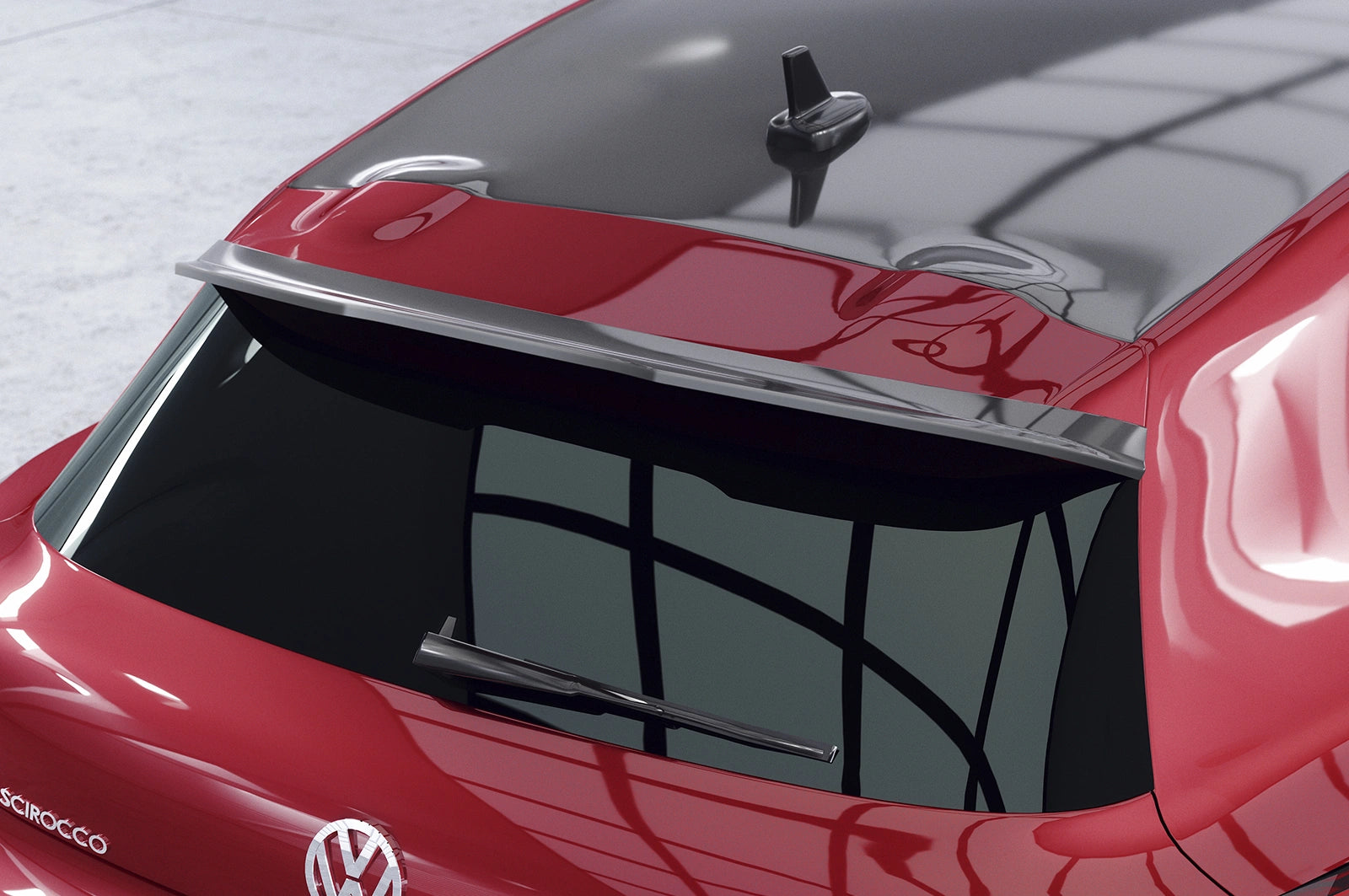 Zadný spoiler VW Scirocco 3 Predfacelift (2008–03/2014)