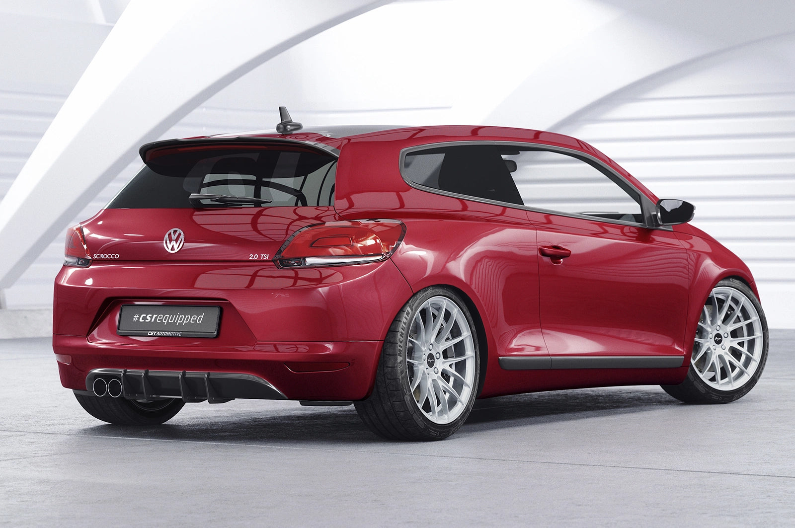 Zadný spoiler VW Scirocco 3 Predfacelift (2008–03/2014)