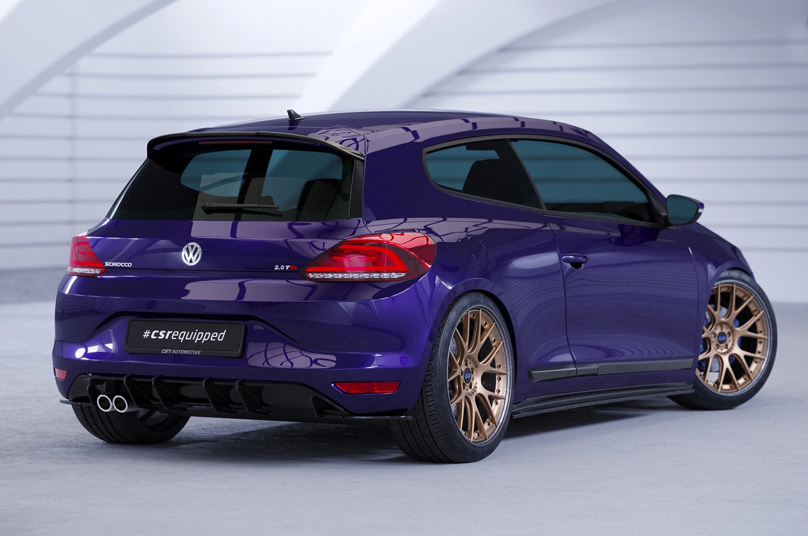 Zadný spoiler VW Scirocco 3 Facelift (04/2014–)