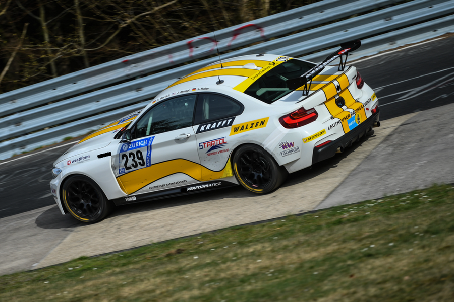 BMW F82 GT Rear Wing (122 cm / GFRP or CFRP)