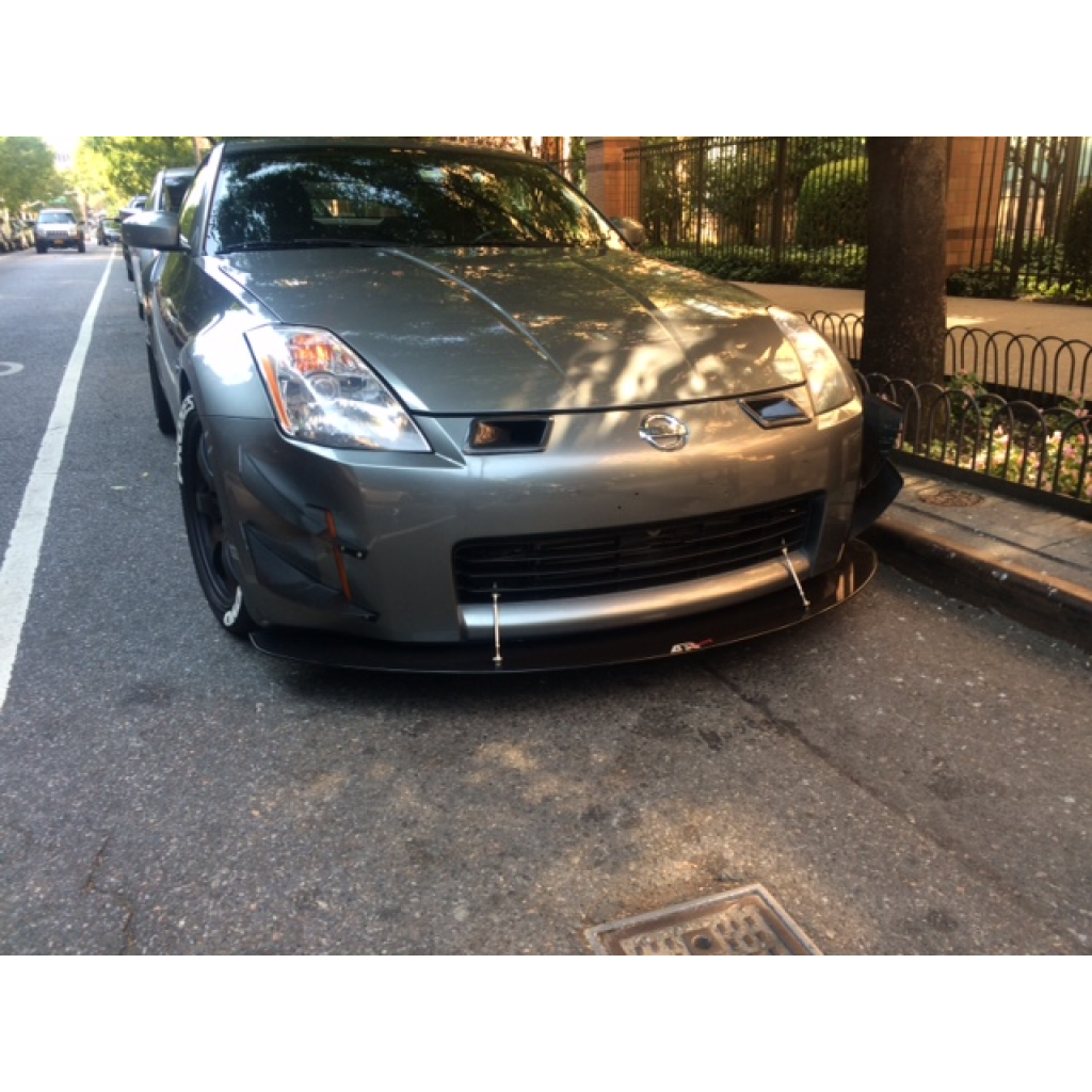 APR Carbon Fiber Front Splitter for Nissan 350Z - including support rods