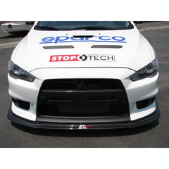 Karbónový predný splitter / lip Mitsubishi Lancer Evolution X (2008–2016)