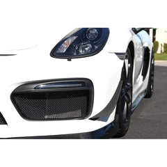 APR Carbon Fiber Canards for Porsche 981 Cayman GT4 – Front Bumper
