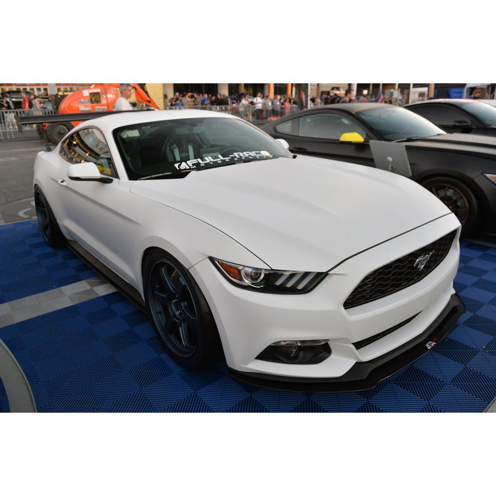Karbonový predný splitter APR pre Ford Mustang Performance Package – vrátane montážnych tyčí