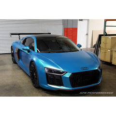 Carbon adjustable wing Audi R8 (2016–2022) GTC-500 71" chassis mount