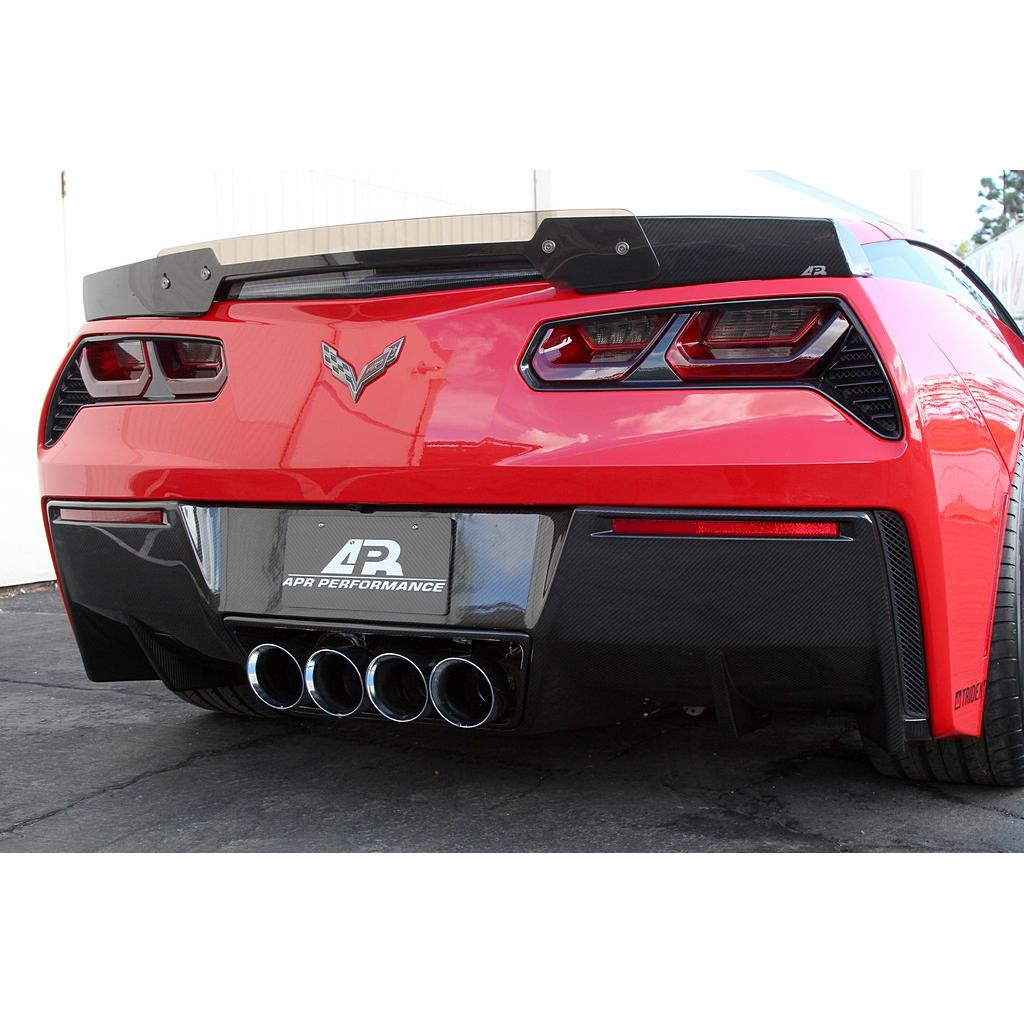 Carbon Rear Spoiler Chevrolet Corvette C7 Track Pack V2 (2014–2019)