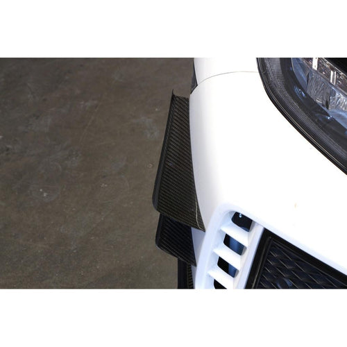 Karbonové canardy APR pre Honda Civic Type R FK8 – predný nárazník