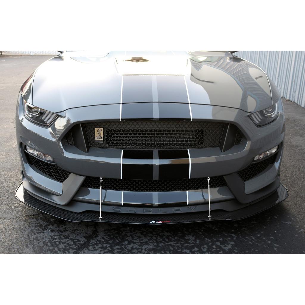Karbonový predný splitter APR pre Ford Shelby Mustang GT350 – vrátane montážnych tyčí