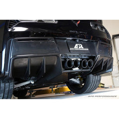 Karbonový zadný difúzor APR pre Chevrolet Corvette C7 (Stingray / Z06, Ver. II, bez undertray)