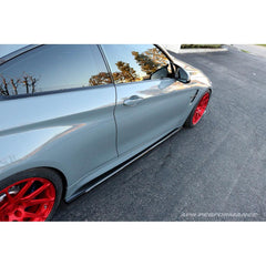 Karbonové bočné rozšírenia prahov APR pre BMW F82 M4 (2014–2020) – side rocker extensions