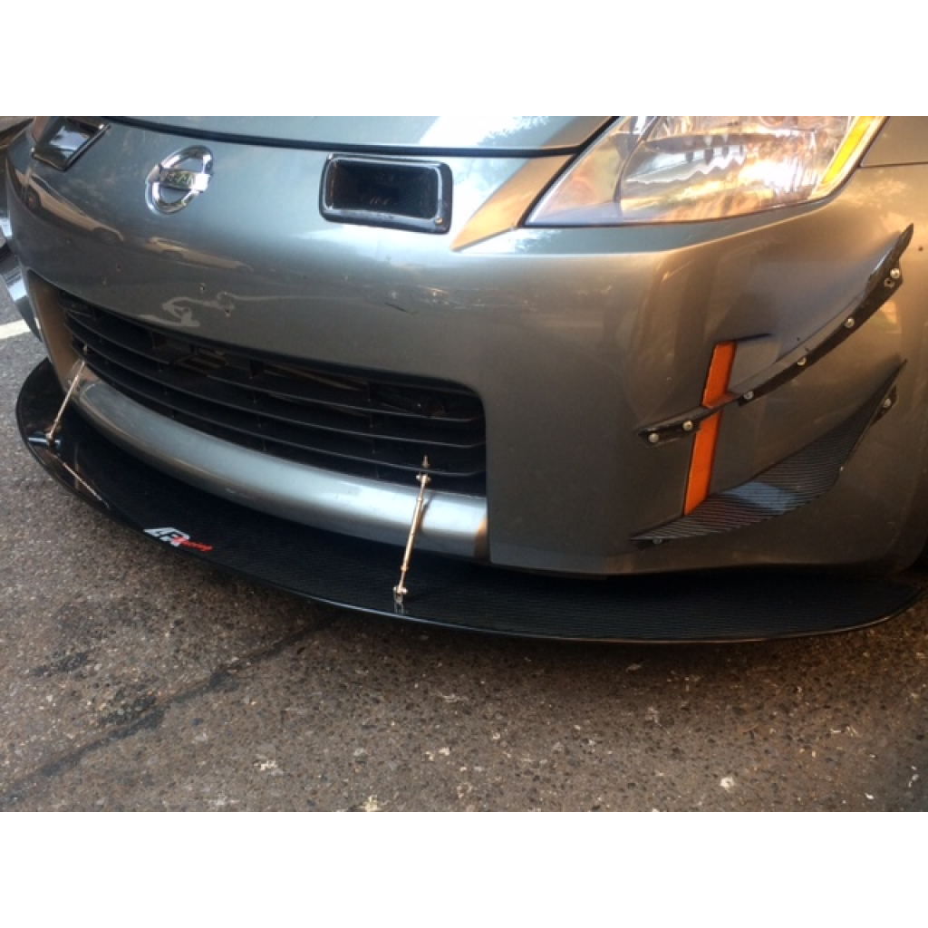 APR Carbon Fiber Front Splitter for Nissan 350Z - including support rods