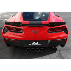 Carbon Rear Spoiler Chevrolet Corvette C7 Track Pack V2 (2014–2019)