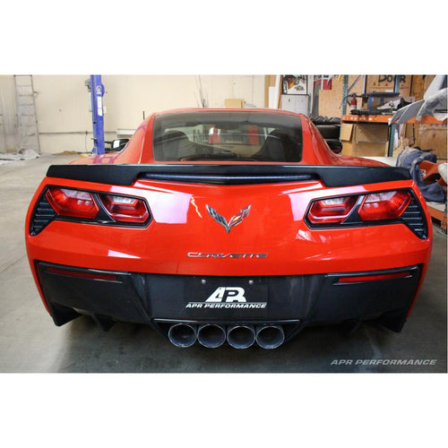 Karbónový zadný spoiler Chevrolet Corvette C7 V1 (2014+)