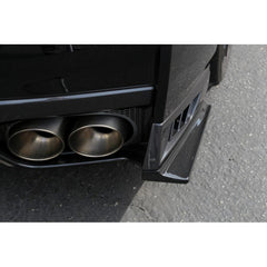 Carbon Rear Bumper Side Blades Nissan GT-R R35 (2017–2022)