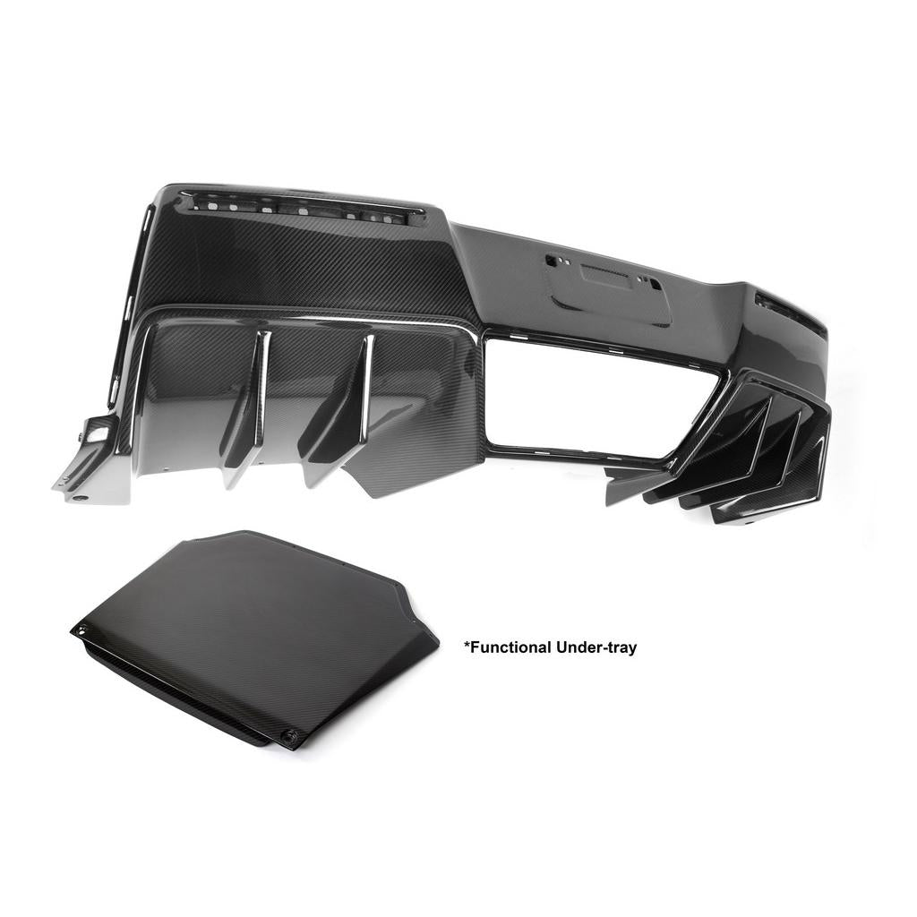 Karbonový zadný difúzor APR pre Chevrolet Corvette C7 (Stingray / Z06, Ver. II, bez undertray)