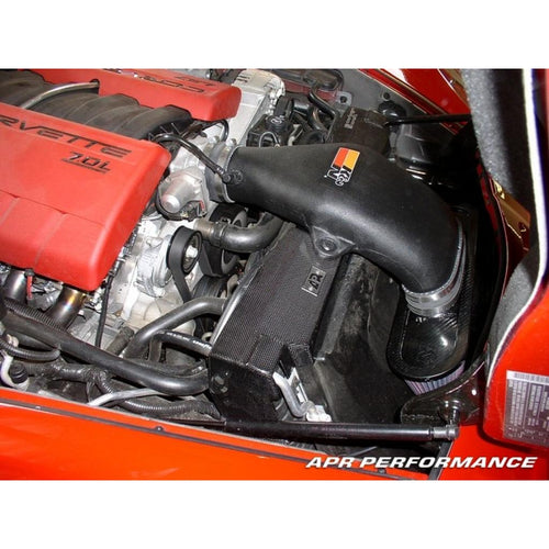Karbonový kryt chladiča APR pre Chevrolet Corvette C6 – radiator cooling shroud