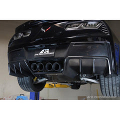 Karbonový zadný difúzor APR pre Chevrolet Corvette C7 (Stingray / Z06, Ver. II, bez undertray)