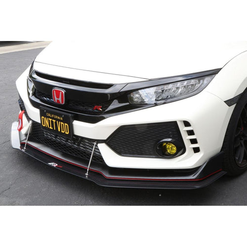 Karbonový predný splitter APR pre Honda Civic Type R (Factory Airdam) – vrátane montážnych tyčí