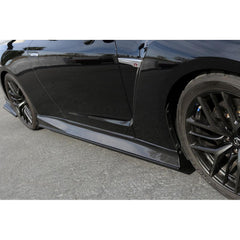 APR Carbon Fiber Side Rocker Extensions for Nissan GT-R (2017+)