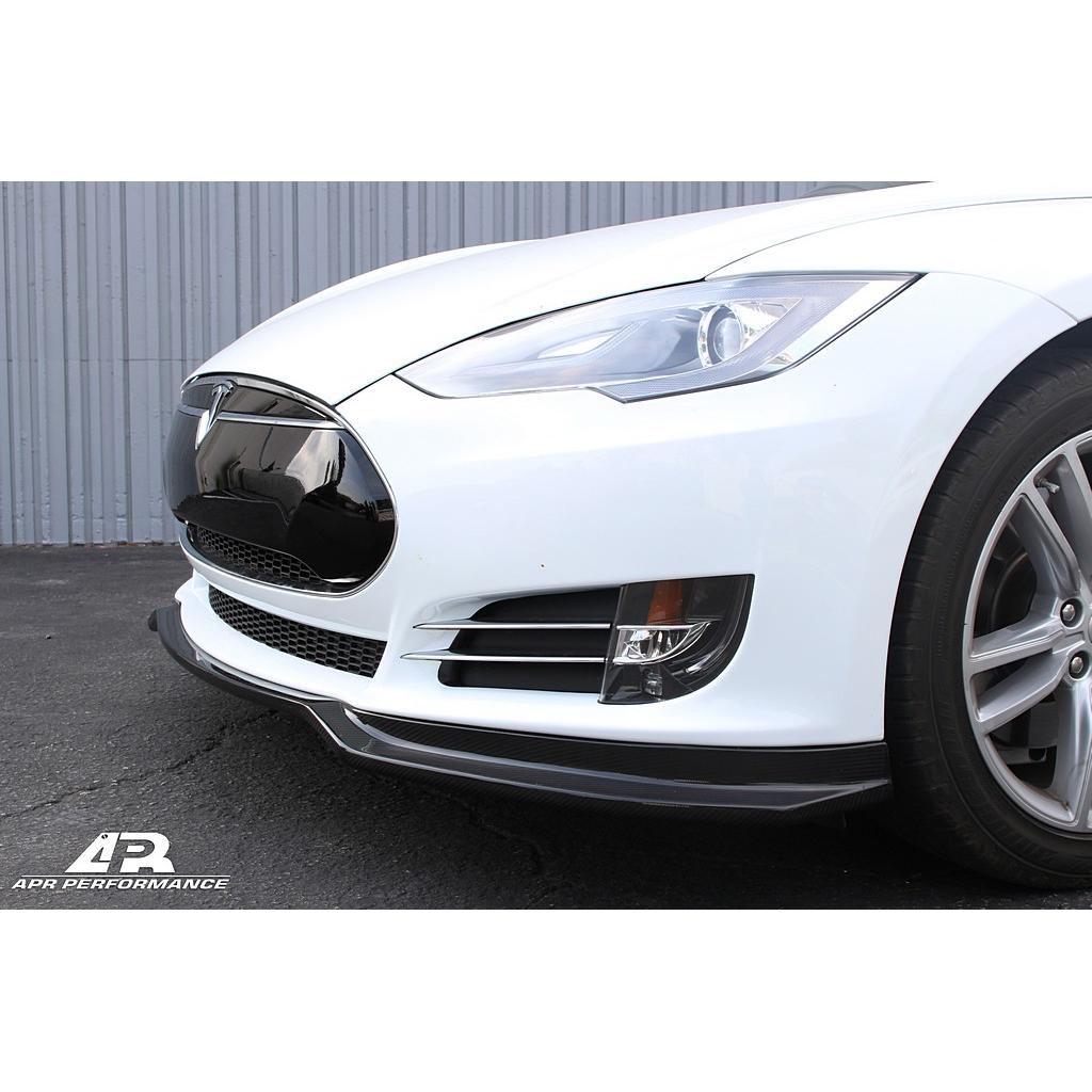 Karbónový predný splitter / lip Tesla Model S (2012+)