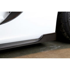 APR Carbon Fiber Side Skirt Extensions for Porsche Cayman GT4 (2015–2016)
